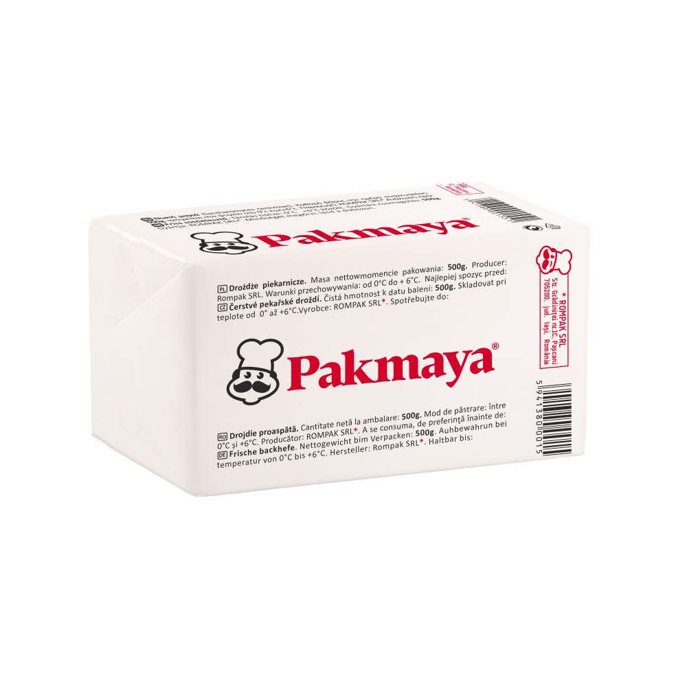 Drojdie proaspătă Pakmaya 500g Drojdie proaspătă Pakmaya 500g