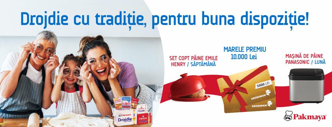 Campanie promoțională națională „Drojdie cu tradiție, pentru bună dispoziție!”